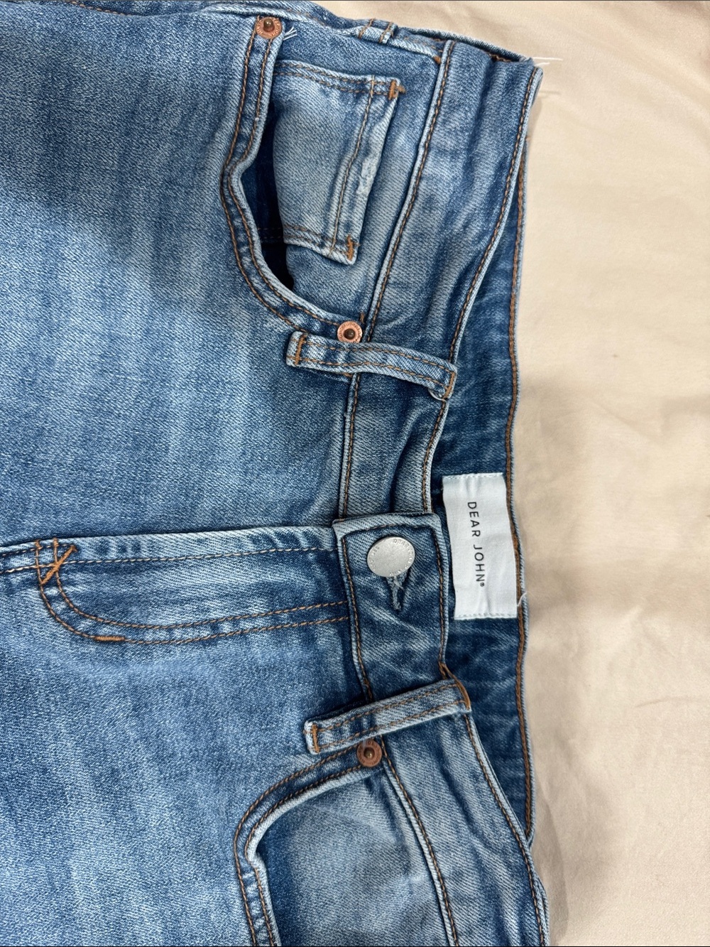 Dear John Light Blue High Rise Denim Jeans